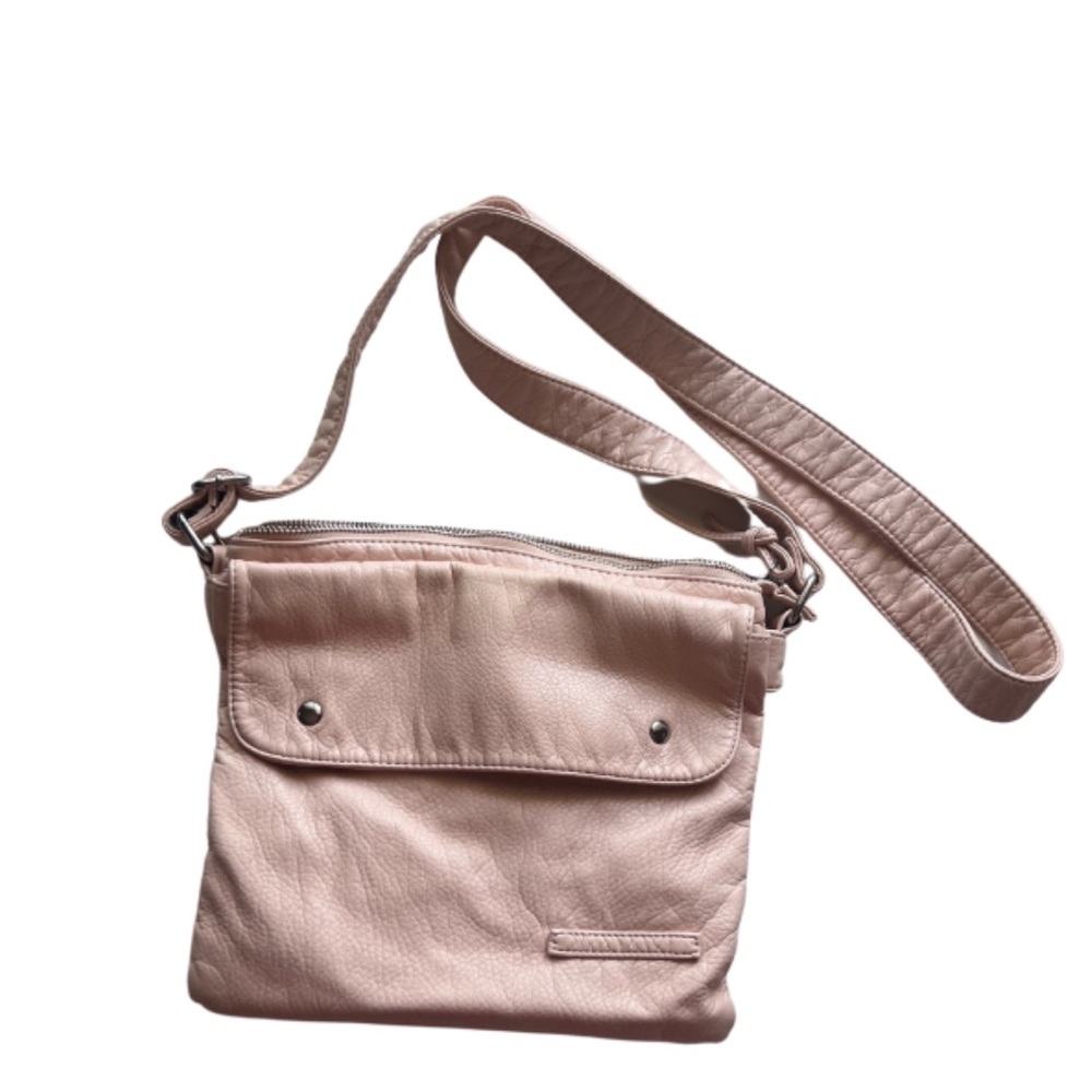 BLUSH CROSSOVER TOTE
